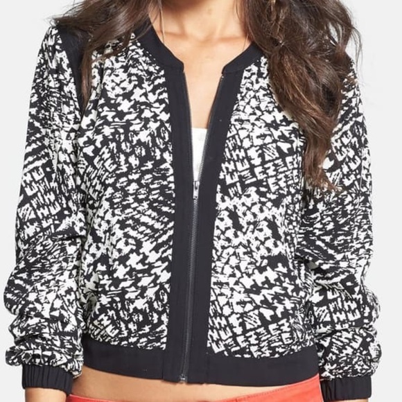 Black and white lightweight jacket - Picture 2 of 12